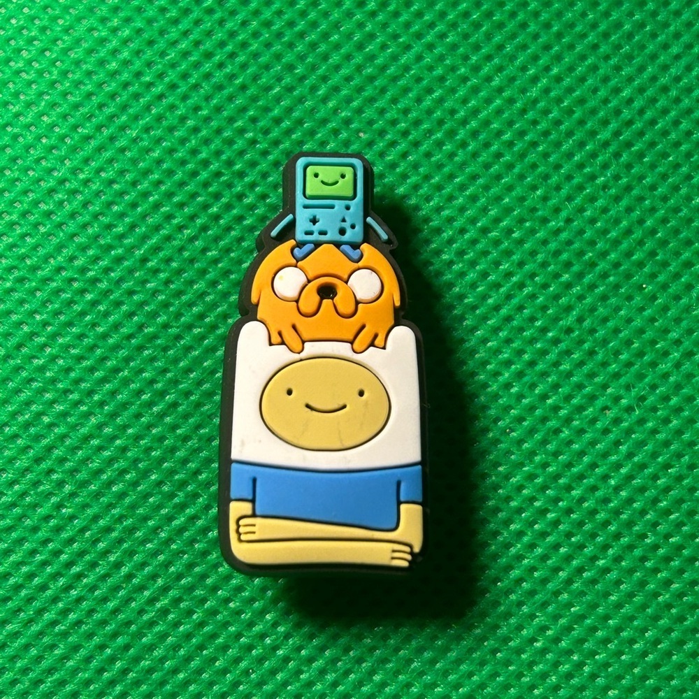 🌼 (5/$10 or 10/$15) NEW “00’s Adventure Time” Fun Croc Shoe Charm Collection